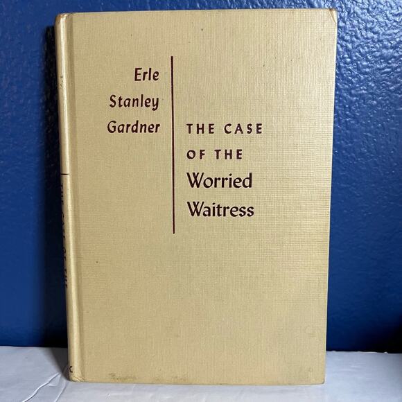 The Case of The Worried Waitress Book by Erle Stanley Gardner - Picture 1 of 7